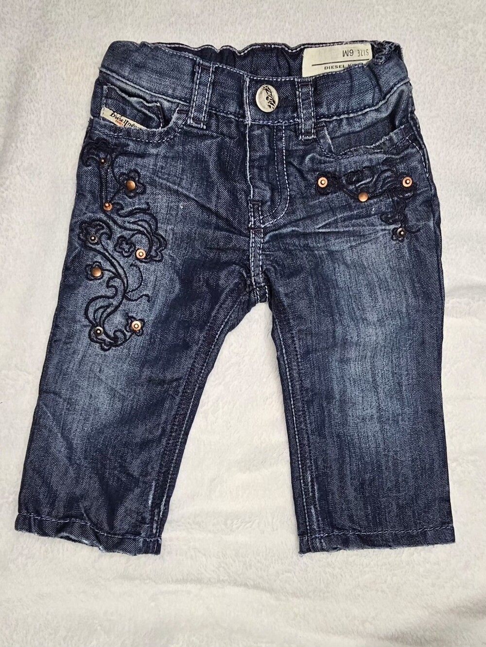 LIKE NEW DIESEL BABY GIRL JEANS — 6 MONTHS 🔥